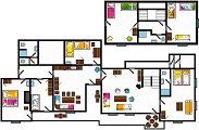 Vergrößern / Details: Plan Ferienwohnung 1